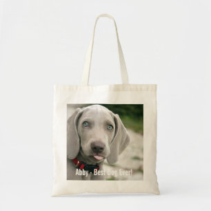 Personalisierter Weimaraner HundeFoto-und Tragetasche
