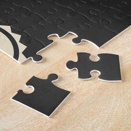 Personalisierter Weinkeller Flaschen Bar  Puzzle (Seite)