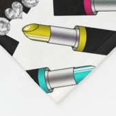 Personalisierter weißer fleecedecke (Ecke)