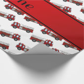 Personalisierter weißer geschenkpapier (Ecke)