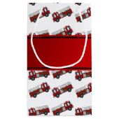 Personalisierter weißer kleine geschenktüte (Rückseite)