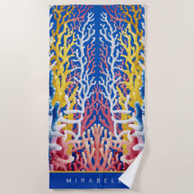 Personalisierter weißer und rosafarbener Ozean