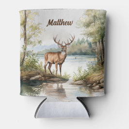 Personalisierter Weißhirsch kann kühler werden Dosenkühler