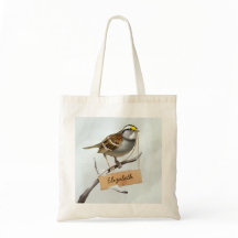 Personalisierter Weißkehlammer