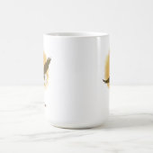 Personalisierter Weißkopfseeadler mit orangefarben Kaffeetasse (Mittel)