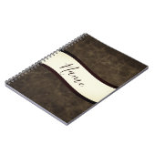 Personalisierter Weitblick Notizblock (Linke Seite)