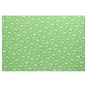 Personalisierter Weizenbauernname Grünes Muster Stoff (Fat Quarter (45,7 x 55,9 cm))