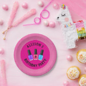 Personalisierter Wellness-Center Geburtstagsparty Pappteller (Party)