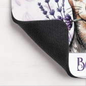 Personalisierter Welpe – Min Pin Mousepad (Ecke)