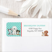 Personalisierter Welpenhund (Insitu)