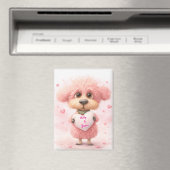 Personalisierter Welpenliebe-Magnet  Magnet (In Situ (Geschirrspüler))
