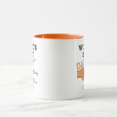 Personalisierter WELT BESTER VATER | Vatertag Tasse (Zentrum)