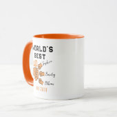 Personalisierter WELT BESTER VATER | Vatertag Tasse (Vorderseite Links)