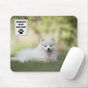 Personalisierter Weltbester Hund Papa Benutzerfoto Mousepad
