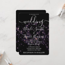 Personalisierter Weltraum-Glitter auf schwarzer Ho