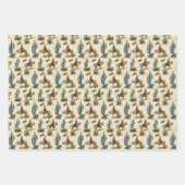 Personalisierter Western Cowboy Geschenkpapier Set (Vorderseite)