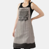 Personalisierter Western Rifle Guns Old Saloon Bar Schürze (InSitu)