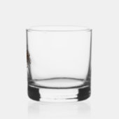 Personalisierter Western Rodeo Cowboy Cowgirl Whiskyglas (Links)