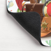 Personalisierter Western Sheriff Mousepad (Ecke)