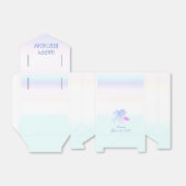 Personalisierter Whimsical Happy Birthday Unicorn Geschenkschachtel (Ungefaltet)