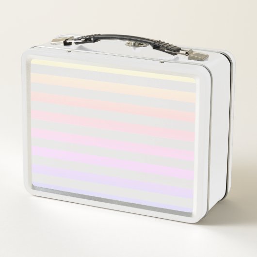 Personalisierter Whimsischer Regenbogen Lunch Box (Rückseite)