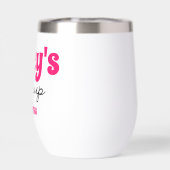Personalisierter Wifey's Sippy Cup Wine Tumbler (Rückseite)