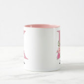 Personalisierter Wildblumen-Abschlussbecher als Ge Tasse (Zentrum)