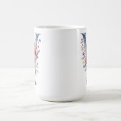 Personalisierter Wildblumen-Becher für Sie, Studen Kaffeetasse (Mittel)