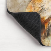 Personalisierter Wilder Fuchs in der Natur Mousepad (Ecke)