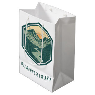 Personalisierter Wilderness Explorer Berg S Mittlere Geschenktüte