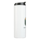 Personalisierter Wilderness Explorer Retro-Berg Thermosbecher (Nach links gedreht)