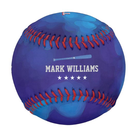 personalisierter Wildhai Baseball (Rückseite)