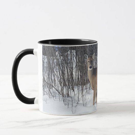 Personalisierter Wildschweinhirsch Tasse (Links)