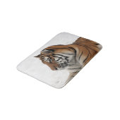 Personalisierter Wildtieriger Badematte (Schrägansicht)