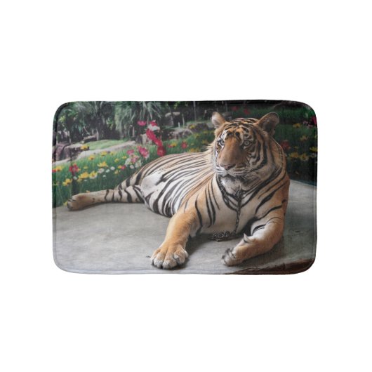 Personalisierter Wildtieriger Badematte (Vorderseite)