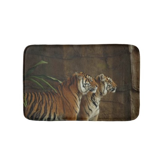 Personalisierter Wildtieriger Badematte (Vorderseite)