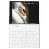 Personalisierter Wildtierkalender 2023 Kalender (Mär 2027)