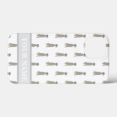 Personalisierter Wimaraner Dog Case-Mate iPhone Ca Hülle (Rückseite (Horizontal))