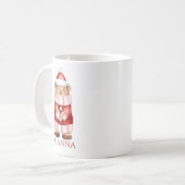 Personalisierter Winterbär Kaffee Tasse (Vorderseite Links)