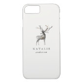 Personalisierter Winterwinterfest Case-Mate iPhone Hülle (Rückseite)