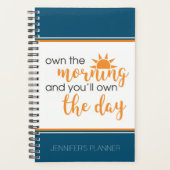 Personalisierter Wochen-/Monatsplaner - Spiralgebu Planer (Vorderseite)