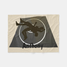 Personalisierter Wrestling auf der Fleecedecke