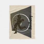 Personalisierter Wrestling auf der Fleecedecke (Vorderseite)