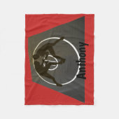 Personalisierter Wrestling auf der Fleecedecke (Vorderseite)