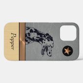Personalisierter wunderschöner Dalmatiner Dog iPho Case-Mate iPhone Hülle (Rückseite (Horizontal))