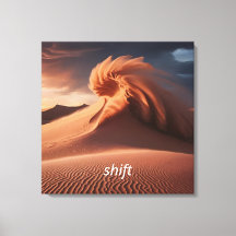 Personalisierter Wüstensturm / Stausturm