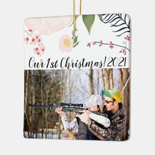 Personalisierter XMAS Ornament Baby Pink Cosmos au (Links)