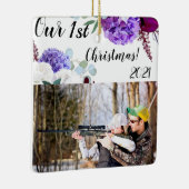 Personalisierter XMAS Ornament Lavendel Hibiskus a (Rechts)