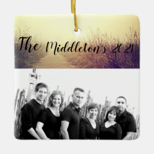 Personalisierter XMAS Ornament Sonnenaufgang Weg z