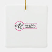 Personalisierter XMAS Ornament Sonnenaufgang Weg z (Rückseite)